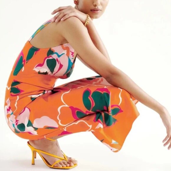 SALE🦋Reformation Daytona Silk Dress in Electra - Picture 4 of 9